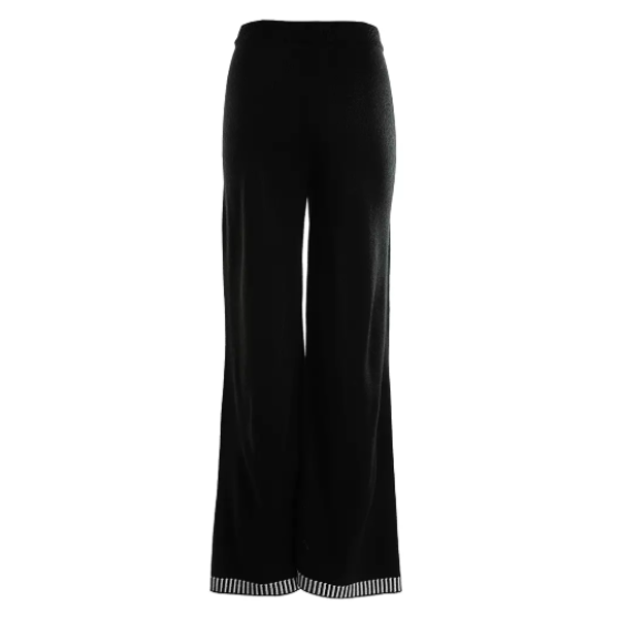 Women's Contrast Stitch Detail Knit Sweater Trouser